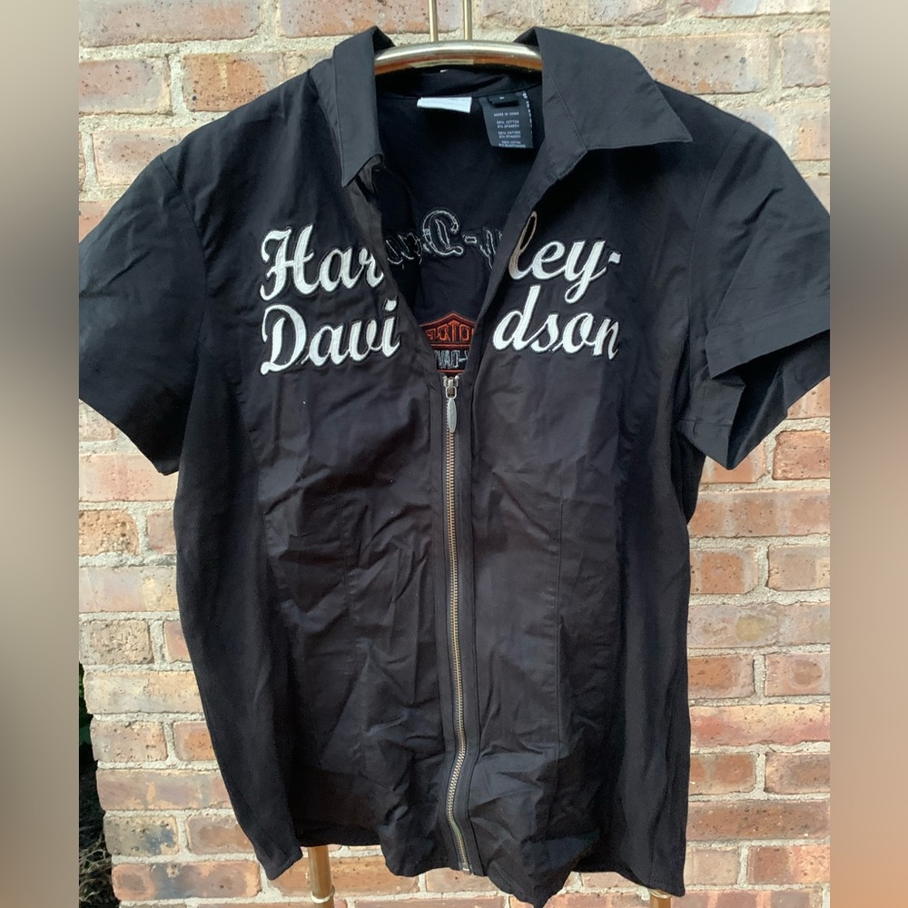 Genuine Harley-Davidson MotorClothes Camp Shirt, size Large